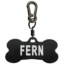 پلاک سگ طرح Fern