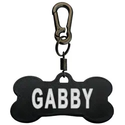 پلاک سگ طرح Gabby