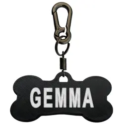 پلاک سگ طرح Gemma