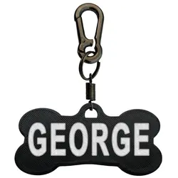 پلاک سگ طرح GEORGE
