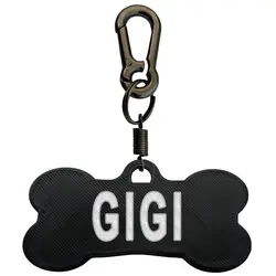 پلاک سگ طرح Gigi