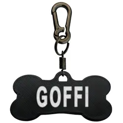 پلاک سگ طرح goffi