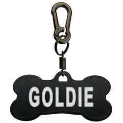 پلاک سگ طرح Goldie