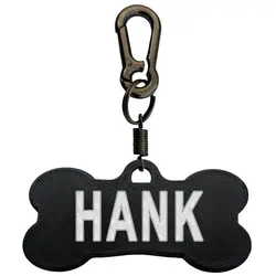پلاک سگ طرح HANK