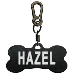پلاک سگ طرح Hazel