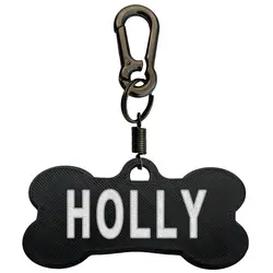 پلاک سگ طرح Holly