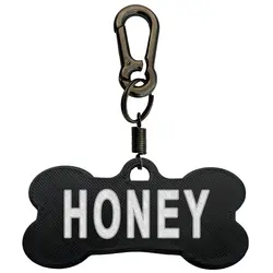 پلاک سگ طرح Honey