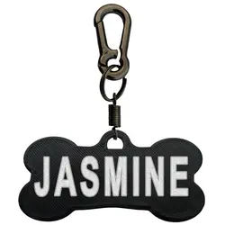 پلاک سگ طرح Jasmine