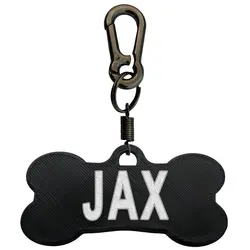 پلاک سگ طرح JAX