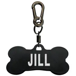 پلاک سگ طرح Jill