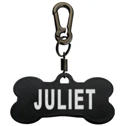 پلاک سگ طرح Juliet