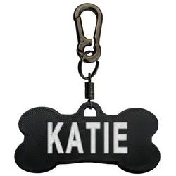 پلاک سگ طرح Katie