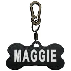 پلاک سگ طرح Maggie