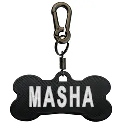 پلاک سگ طرح MASHA