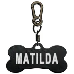 پلاک سگ طرح Matilda