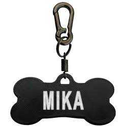 پلاک سگ طرح Mika