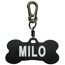 پلاک سگ طرح MILO