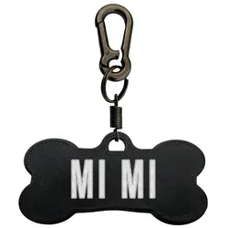 پلاک سگ طرح Mimi