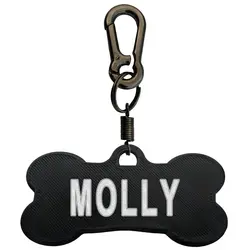 پلاک سگ طرح Molly