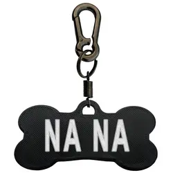 پلاک سگ طرح NANA