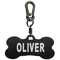 پلاک سگ طرح OLIVER