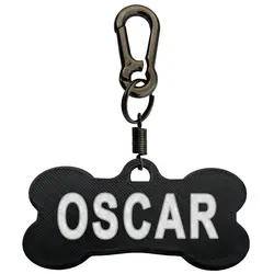 پلاک سگ طرح OSCAR