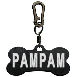 پلاک سگ طرح PAMPAM