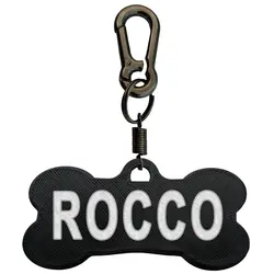 پلاک سگ طرح ROCCO