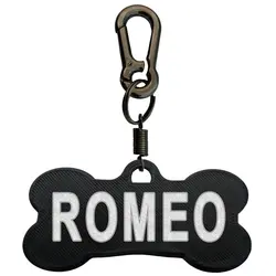 پلاک سگ طرح ROMEO