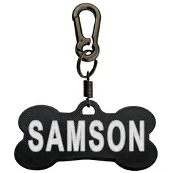 پلاک سگ طرح SAMSON