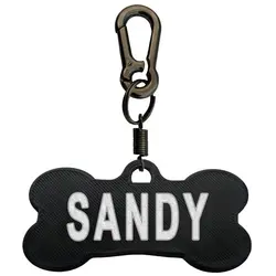 پلاک سگ طرح Sandy