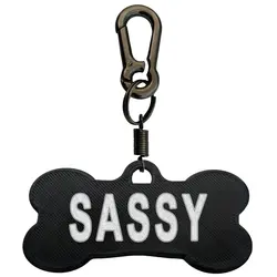 پلاک سگ طرح Sassy