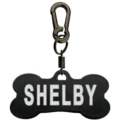 پلاک سگ طرح Shelby