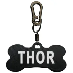 پلاک سگ طرح Thor