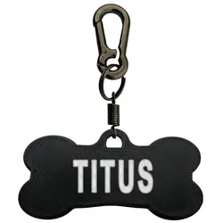 پلاک سگ طرح Titus