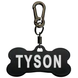 پلاک سگ طرح Tyson