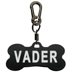پلاک سگ طرح Vader
