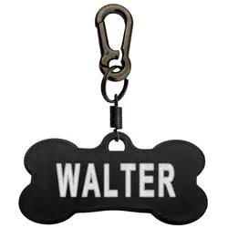 پلاک سگ طرح Walter