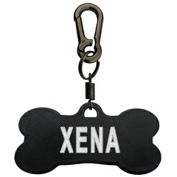 پلاک سگ طرح Xena