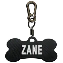 پلاک سگ طرح Zane