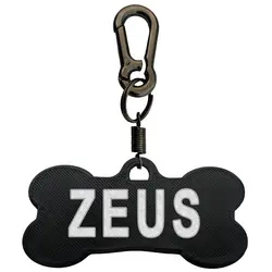 پلاک سگ طرح Zeus