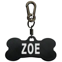 پلاک سگ طرح Zoe
