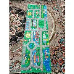 زیرانداز بازی کودک شهر ابعاد 190x64cm - هایپرپازل