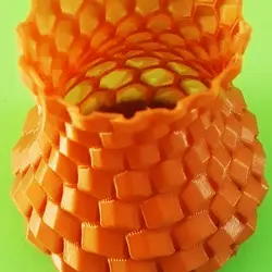 گلدان فانتزی دکوری مدل Hexa 2