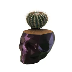 گلدان فانتزی دکوری مدل SKULL