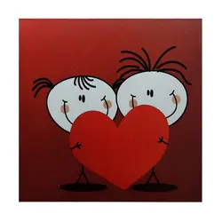 تخته شاسی ولنتاینی 14x14cm