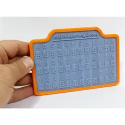 لوح برجسته حروف بریل فارسی و انگلیسی (دو زبانه)