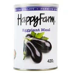 کنسرو بادمجان هپی فارم 420 گرم