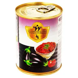 کنسرو بادمجان 66 وزن 400 گرم