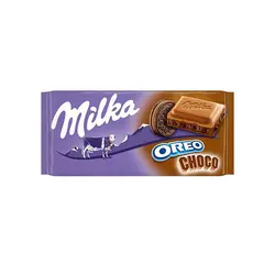 شکلات میلکا اورئو شکلاتی Milka Oreo وزن 100 گرم